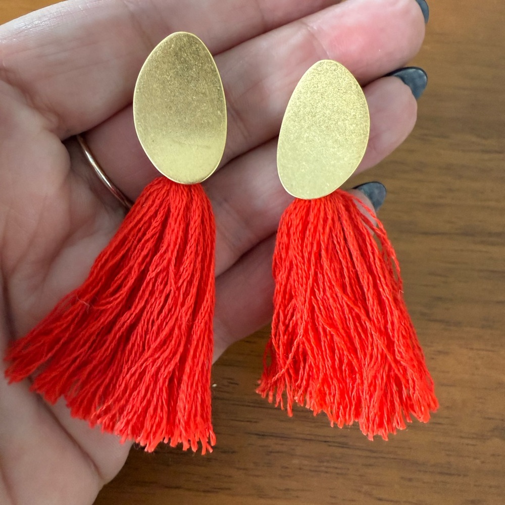 Madewell tassel earrings - ONLY AVAILABLE FOR BUNDLES